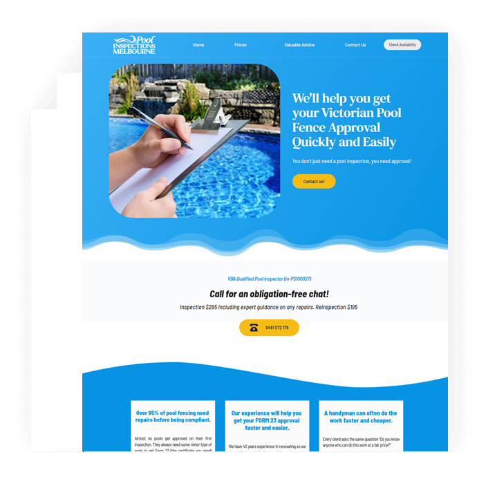 Pool Inspections Melbourne